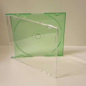 10 for 10 Slim Jewel Cases dvd / cd Green